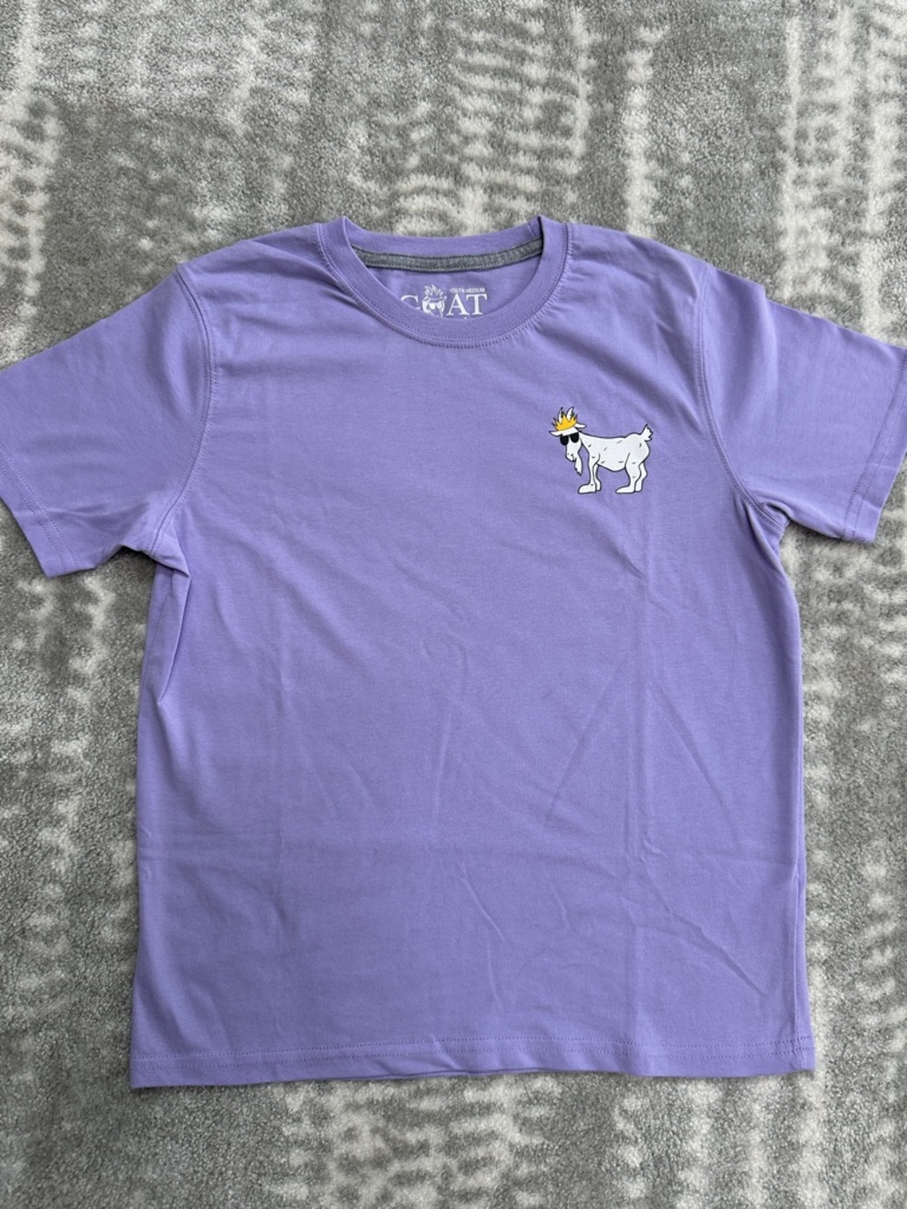 GOAT OG youth T-Shirt in purple - Picture 2 of 5